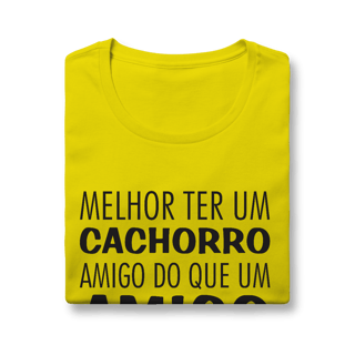 Nome do produto Baby Look Cachorro Amigo ou Amigo Cachorro