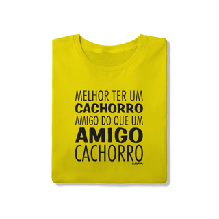 Nome do produto Camiseta Cachorro Amigo ou Amigo Cachorro