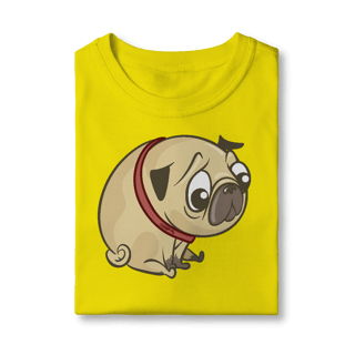 Nome do produto Camiseta Infantil Pug Carente