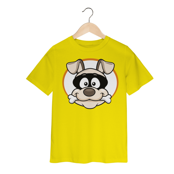 Camiseta Infantil Cão Bandido