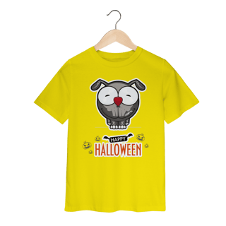 Nome do produto Camiseta Infantil Happy Halloween Cartoon Doggy