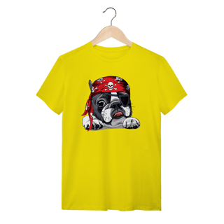 Nome do produto Camiseta Bulldog Francês Pirata