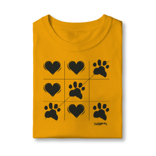 Nome do produto Camiseta Infantil Jogo da Velha