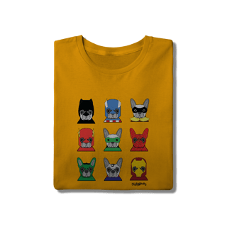 Nome do produto Camiseta Cachorros Super-Heróis