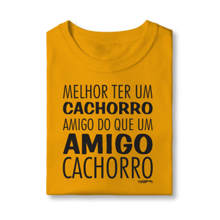 Nome do produto Camiseta Infantil Cachorro Amigo ou Amigo Cachorro