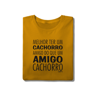Nome do produto Camiseta Cachorro Amigo ou Amigo Cachorro