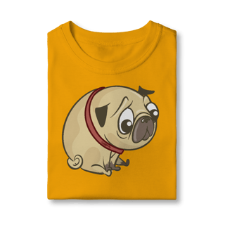 Nome do produto Camiseta Infantil Pug Carente