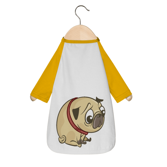 Camiseta para Cachorro Pug Carente