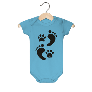 Nome do produto Body Bebê Cachorro Pegadas
