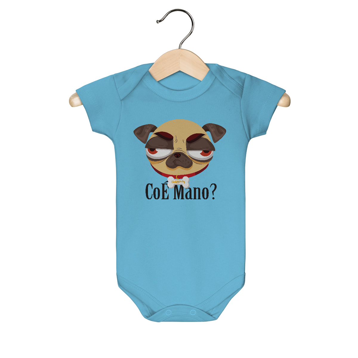 Nome do produto: Camiseta Pug CoÉ Mano