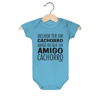 Nome do produto Body Bebê Cachorro Amigo ou Amigo Cachorro