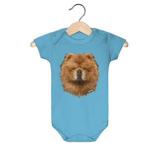 Nome do produto Body Bebê Chow Chow Mosaico