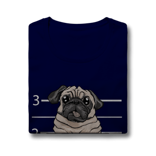 Nome do produto Baby Look Pug Bad Dog