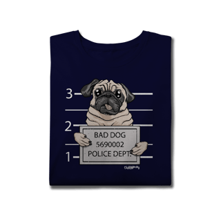 Nome do produto Camiseta Pug Bad Dog