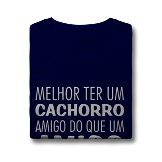 Nome do produto Baby Look Cachorro Amigo ou Amigo Cachorro