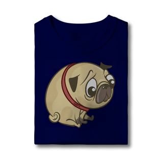 Nome do produto Camiseta Infantil Pug Carente
