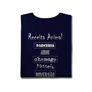 Nome do produto Camiseta Plus Size Cachorro Receita Animal