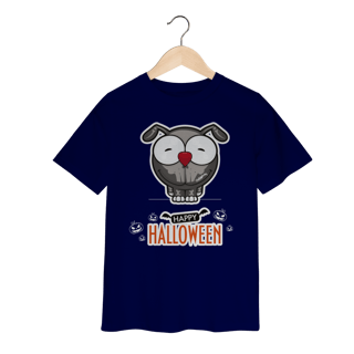 Nome do produto Camiseta Infantil Happy Halloween Cartoon Doggy