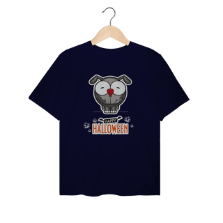 Nome do produto Camiseta Plus Size Happy Halloween Cartoon Doggy