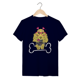 Nome do produto Camiseta Cocker de Óculos