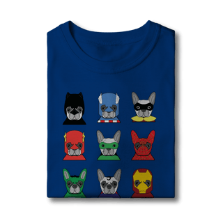 Nome do produto Camiseta Infantil Cachorros Super-Heróis