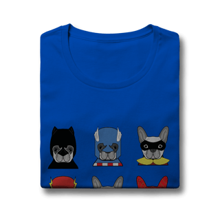 Nome do produto Baby Look Cachorros Super-Heróis