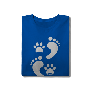 Nome do produto Camiseta Cachorro Pegadas