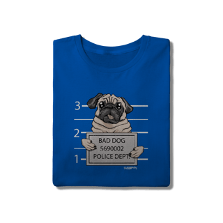 Nome do produto Camiseta Pug Bad Dog