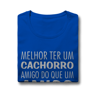 Nome do produto Baby Look Cachorro Amigo ou Amigo Cachorro