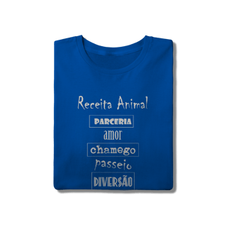 Nome do produto Camiseta Cachorro Receita Animal