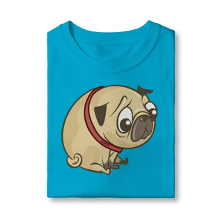 Nome do produto Camiseta Infantil Pug Carente