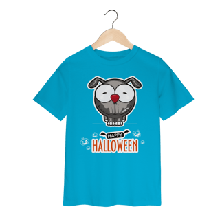 Nome do produto Camiseta Infantil Happy Halloween Cartoon Doggy