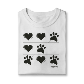 Nome do produto Camiseta Infantil Jogo da Velha