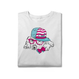 Nome do produto Camiseta Plus Size Cachorro Cool