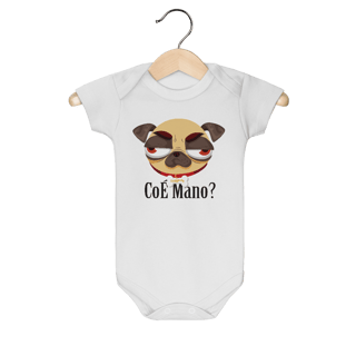 Nome do produto Camiseta Pug CoÉ Mano