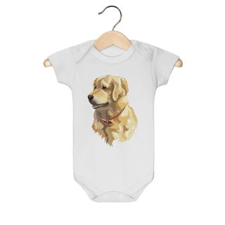 Nome do produto Body Bebê Golden Retriever