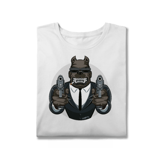 Nome do produto Camisera Plus Size Pitbull Mafioso