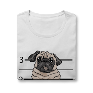 Nome do produto Baby Look Pug Bad Dog