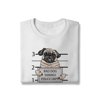 Nome do produto Moletom Blusão Pug Bad Dog