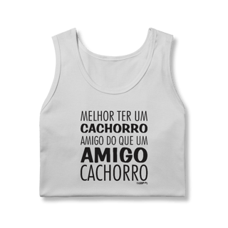 Nome do produto Regata Cachorro Amigo ou Amigo Cachorro
