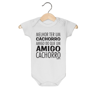 Nome do produto Body Bebê Cachorro Amigo ou Amigo Cachorro