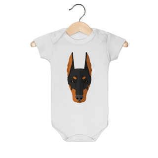 Nome do produto Body Bebê Doberman