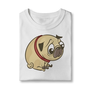 Nome do produto Camiseta Infantil Pug Carente