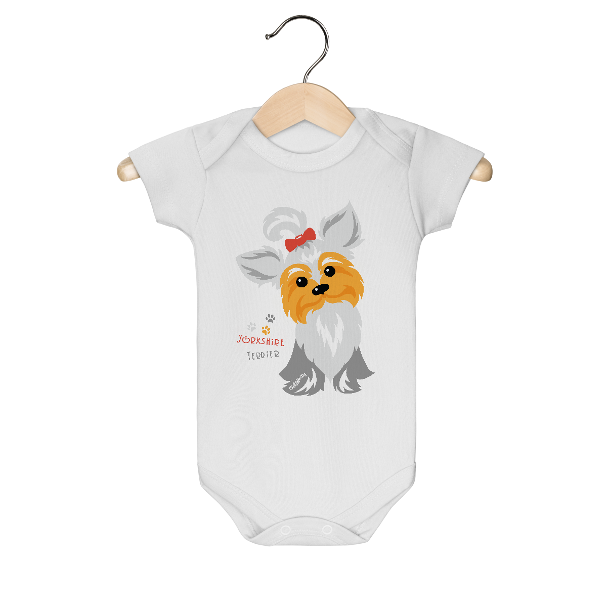 Nome do produto: Body Bebê Yorkshire Terrier