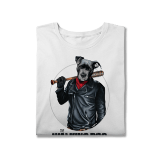 Nome do produto Camiseta Plus Size Cachorro The Walking Dog