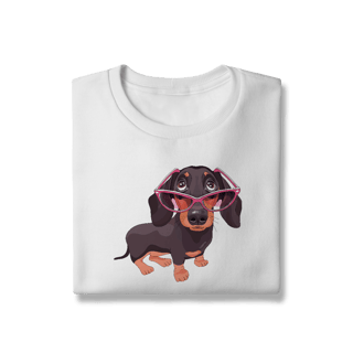 Nome do produto Moletom Blusão Dachshund de Óculos