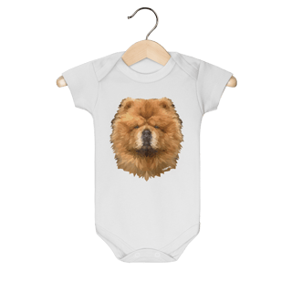 Nome do produto Body Bebê Chow Chow Mosaico