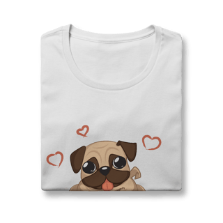 Nome do produto Baby Look Pug Play With Me
