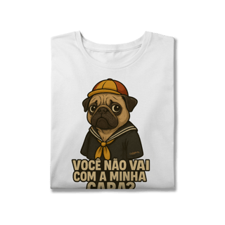 Nome do produto Camiseta Plus Size Cachorro Quico