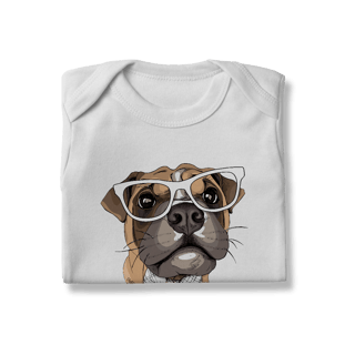 Nome do produto Body Bebê Boxer de Óculos